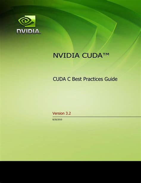 cuda best practices guide|cuda documentation.